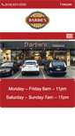 Mobile Screenshot of barbiesrestaurant.com